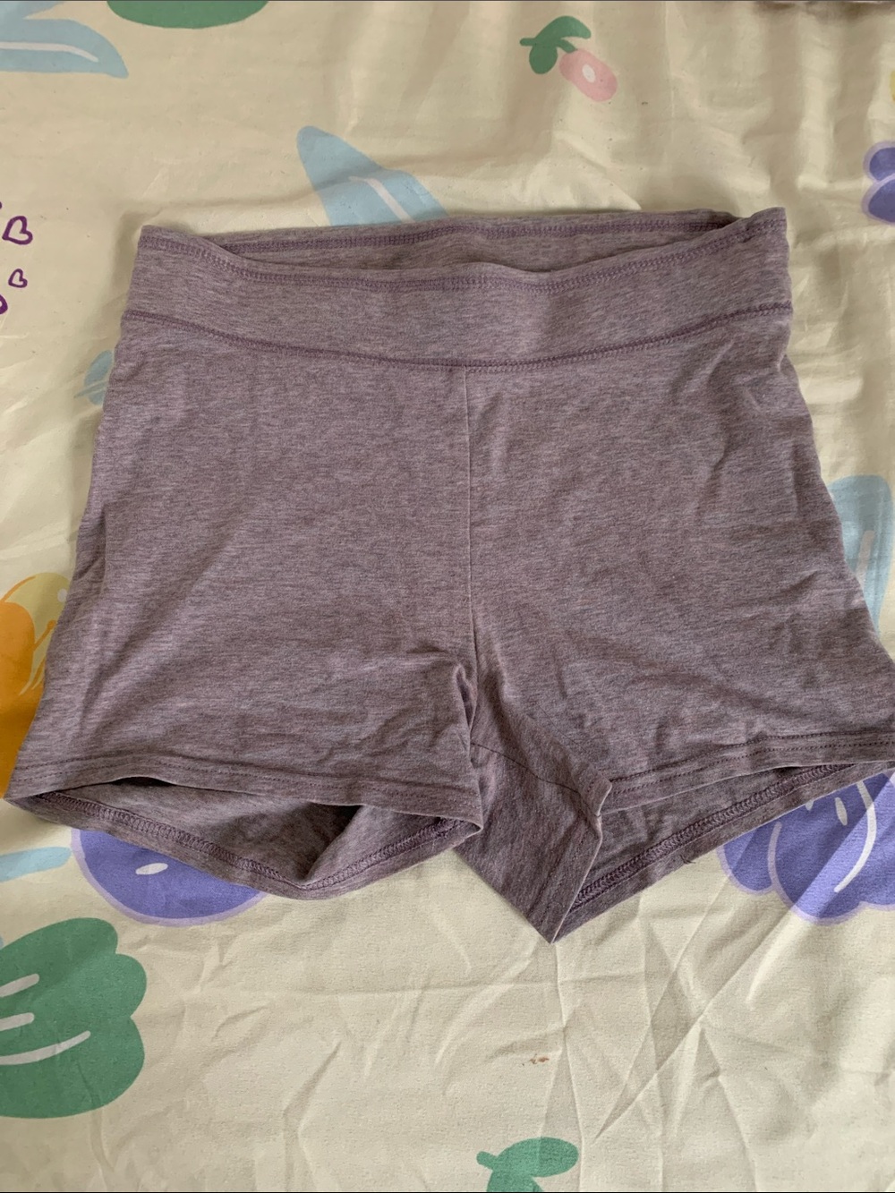 Garage High Waist Women's Shorts in Lavender